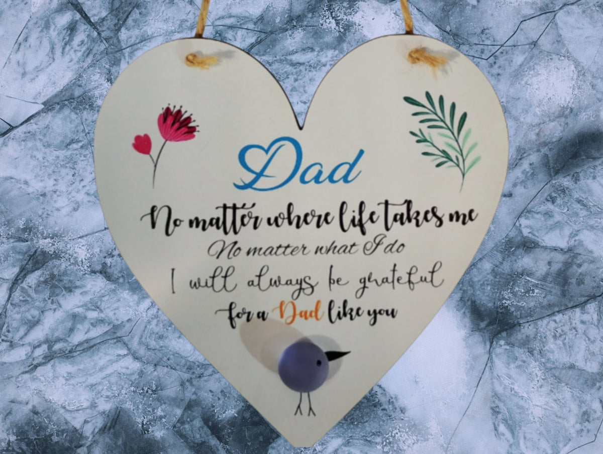 Dad/Mum - Hanging Heart
