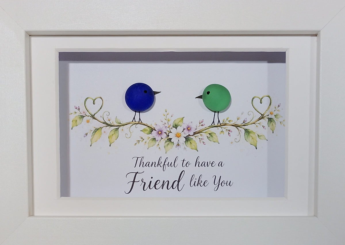 Friend / Friendship Pebble art