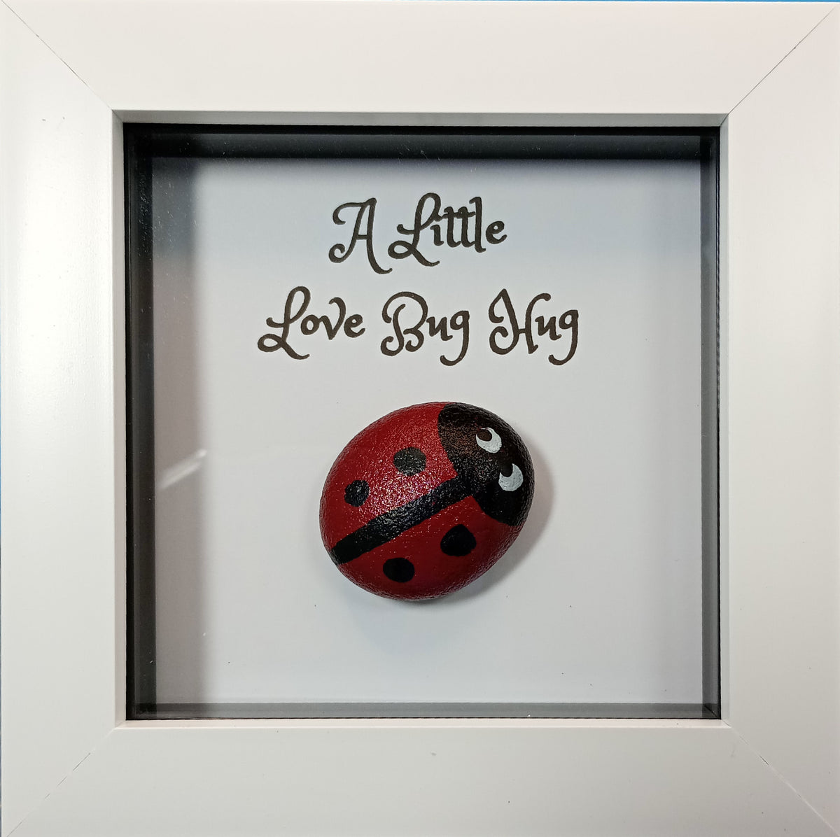 Ladybug / Ladybird Pebble art