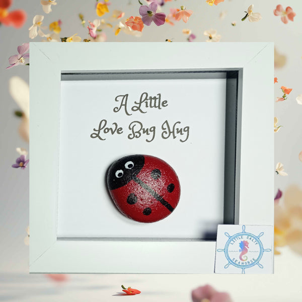 Ladybug / Ladybird Pebble art