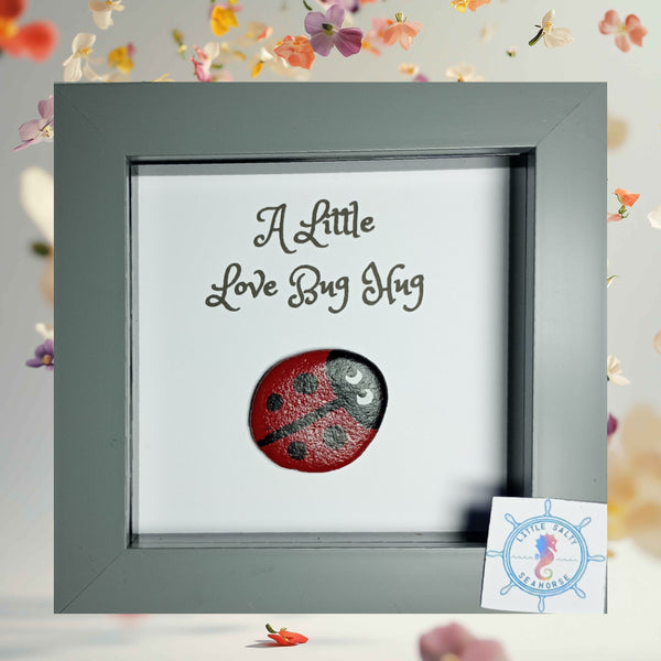 Ladybug / Ladybird Pebble art