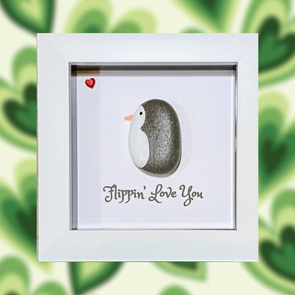 Penguin Pebble art