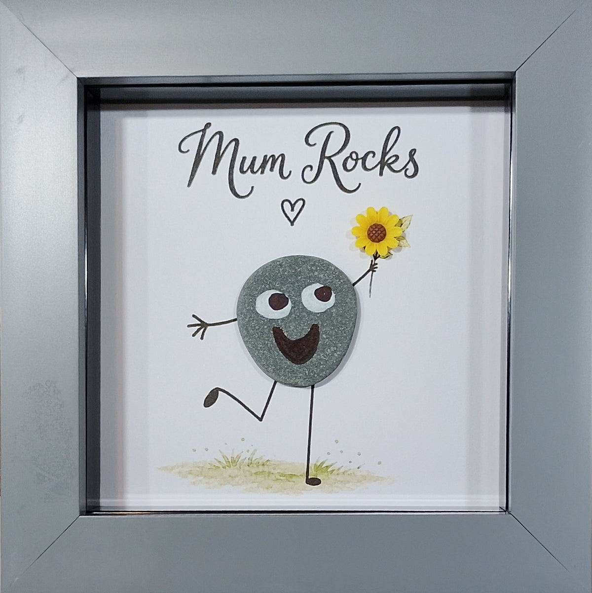 Dad / Mum Pebble Art