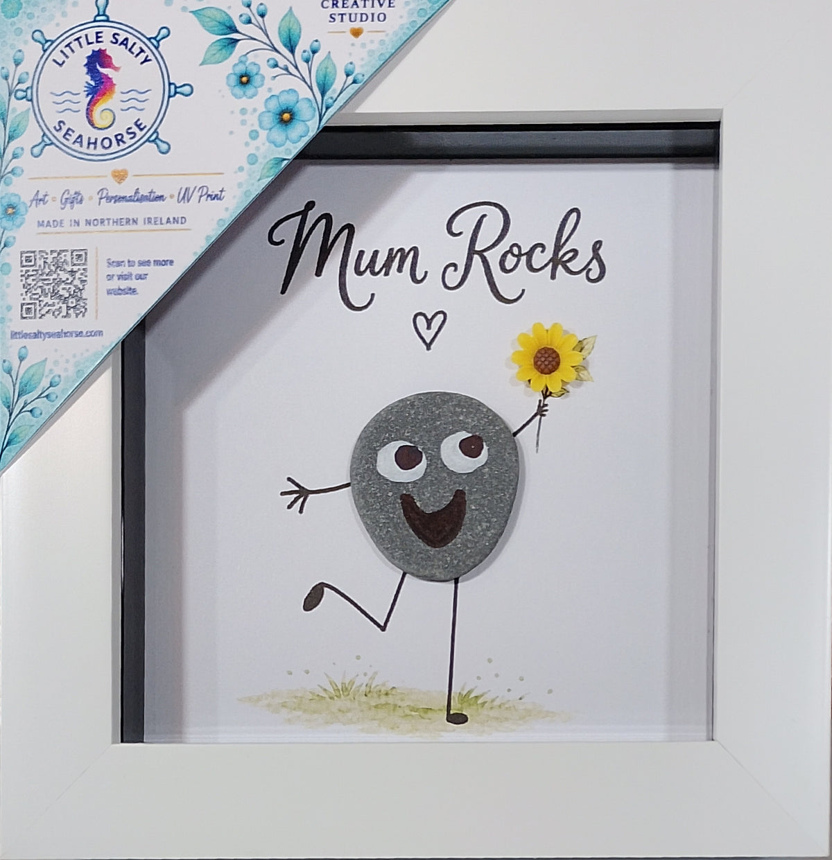 Dad / Mum Pebble Art