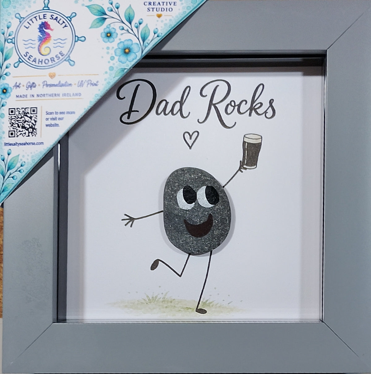 Dad / Mum Pebble Art