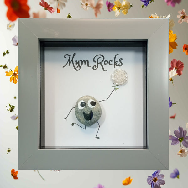 Dad / Mum / Grandad Rocks! Pebble Art