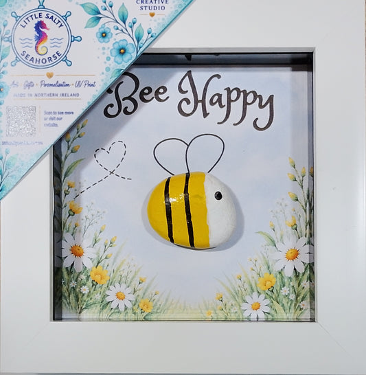 Bee Pebble art