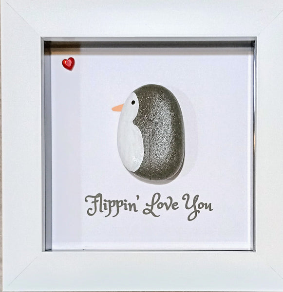 Penguin Pebble art