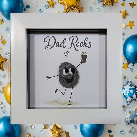 Dad / Mum Pebble Art