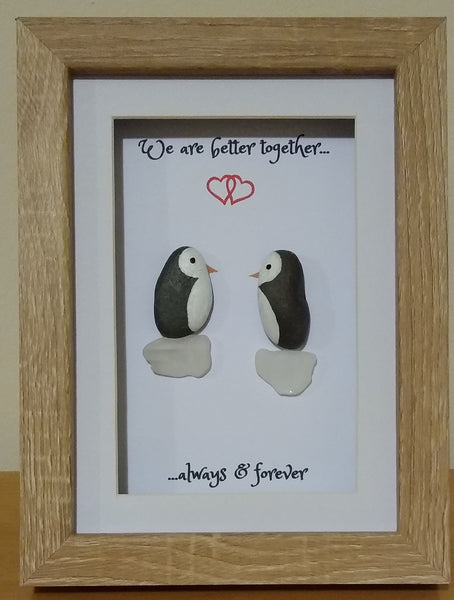 Penguins, Love, Romantic Gift