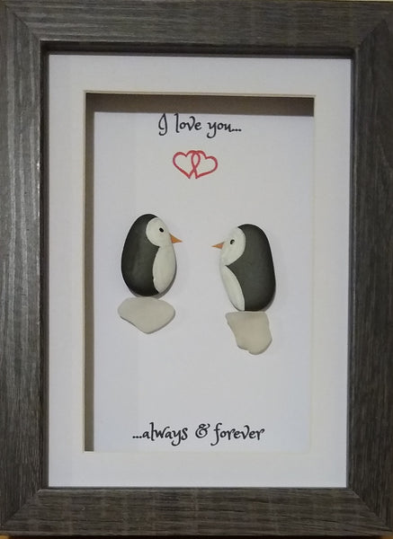 Penguins, Love, Romantic Gift
